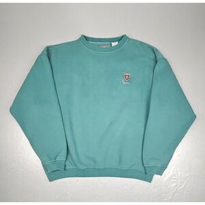 Vintage Doral Golf Sweatshirt Mens XL Green Cheyenne River Crewneck Embroidered